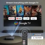 Dangbei Atom First Google TV™ Laser Projector 1200 ISO lumens 1080P ALPD® Dolby Audio：圖片 5