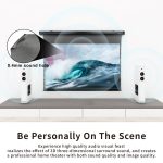 VIVIDSTORM ALR P Acoustically Transparent Slimline Motorised Drop Down Standard/Long Throw Projector Screen：圖片 5