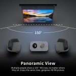VIVIDSTORM ALR P Acoustically Transparent Slimline Motorised Drop Down Standard/Long Throw Projector Screen：圖片 6