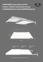 VIVIDSTORM Jasper Motorised UST Projector Platform - 影像 9