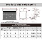 VIVIDSTORM PRO A Slimline Motorised Drop Down Projector Screen for Ceiling Mounted UST Laser Projectors：圖片 4