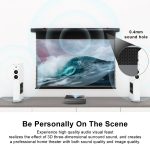 VIVIDSTORM PRO P Slimline ALR Acoustically Transparent Motorised Drop Down UST Projector Screen - 影像 12