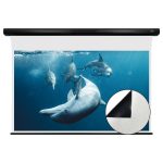 VIVIDSTORM Slimline Cinema White Motorised Drop Down Projector Screen：圖片 11