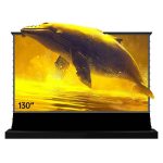 VIVIDSTORM 130" S Pro Plus Motorised Tension Floor Rising CLR/ALR Projector Screen