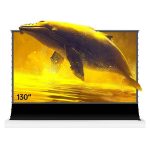 VIVIDSTORM 130" S Pro Plus Motorised Tension Floor Rising CLR/ALR Projector Screen - 影像 2