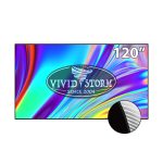 VIVIDSTORM CineVision Pro Lenticular Fixed Frame UST ALR Projector Screen - Image 2