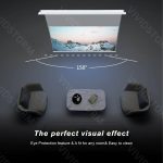VIVIDSTORM Phantom Recessed In-Ceiling Motorised Tension Obsidian Long Throw ALR Projector Screen：圖片 4