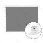 VIVIDSTORM Phantom Recessed In-Ceiling Motorised Tension Obsidian Long Throw ALR Projector Screen：圖片 2