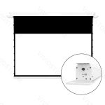 VIVIDSTORM Phantom Recessed In-Ceiling Cinema White Motorised Tension Projector Screen - 影像 2