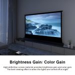VIVIDSTORM S White Cinema Motorised Floor Rising Projector Screen - 影像 9
