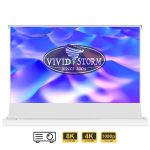 VIVIDSTORM S White Cinema Motorised Floor Rising Projector Screen - 影像 3