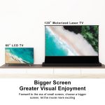 VIVIDSTORM S PRO Motorised Floor Rising UST Laser Projector Screen - Image 7