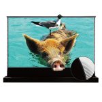 VIVIDSTORM S PRO Motorised Floor Rising UST Laser Projector Screen - Image 5