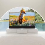 VIVIDSTORM Motorized Laser TV Cabinet Barcelona Mark III