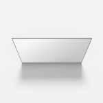 Valerion Cinematic White Fixed Frame Projector Screen - 影像 2