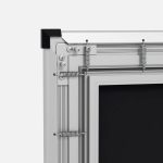 Valerion Cinematic White Fixed Frame Projector Screen - 影像 5