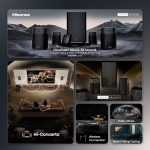 Hisense HT Saturn 4.1.2Ch Dolby ATMOS Soundbar with Wireless Subwoofer：圖片 3